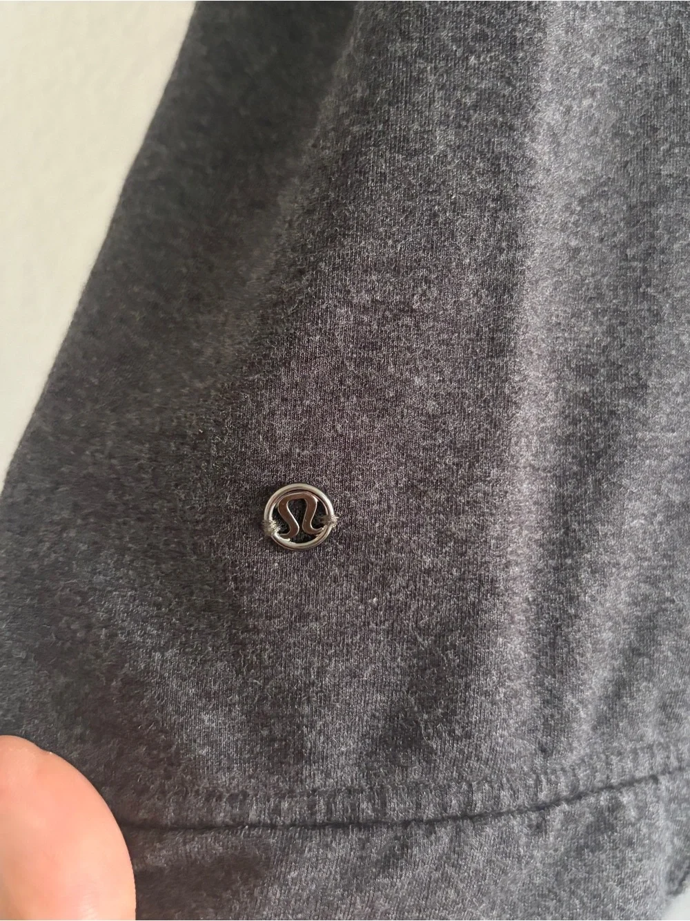 Lululemon coast wrap heather mod black Jacket Women’s Size 8 Dark Gray